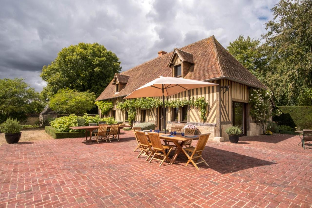 Maison "Jardin Gaillard" Bieville-en-Auge Exterior foto