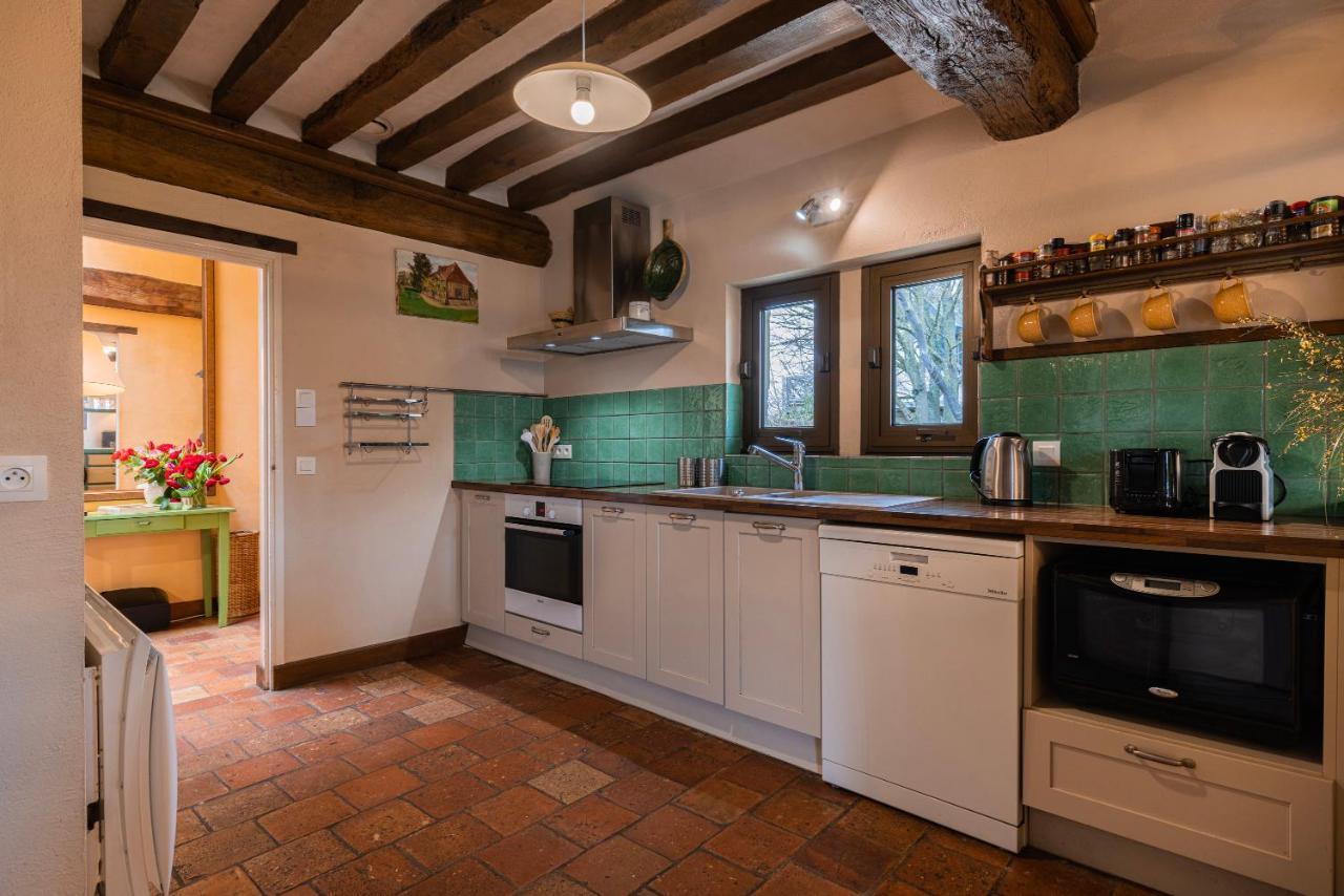 Maison "Jardin Gaillard" Bieville-en-Auge Exterior foto
